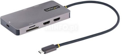 120B-USBC-MULTIPORT : USB C MULTIPORT ADAPTER DUAL : HDMI 4K 60HZ 2P...