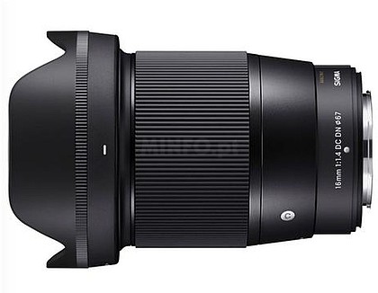 SI402975 : SIGMA 16MM F1.4 (C) DC DN P/ FUJI X Uma nova soluo para...