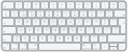 MK293PO/ A : APPLE Magic Keyboard with Touch ID for Mac computers A...