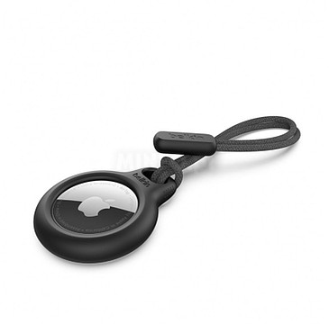 F8W974BTBLK : Suporte Belkin para AirTag com ala - Preto