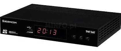 RECETOR SATELITE C/ CARTO TNT SAT SAGEM - PACK DS81HD : RECETOR SAT...
