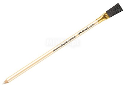 7058B : LAPIS BORRACHA FABER COM ESCOVA