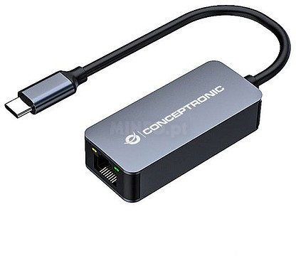 ABBY12GC : ADAPTADOR DE RED USB-C 3.2 A 2.5Gb RJ45 CONCEPTRONIC