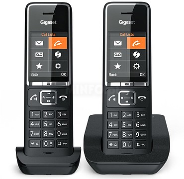 L36852-H3001-D204 : Telefono inalambrico gigaset conforrt 550 duo ib...