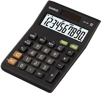 FIR-77563 : CALCULADORA CASIO MS 10 B : Preo p/ UNI : Venda multipl...