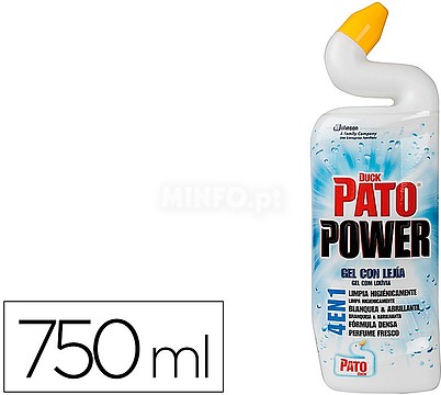 10357 : LIMPA SANITAS PATO FORMULA 4 EM GEL COM LEXIVIA 750 ML Preco...