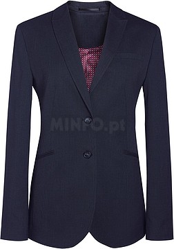 BT2273 Blazer de senhora Cordelia tam:  36 EU (8 UK) cor: Navy Pin D...