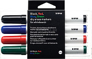 PE1306 : 150x15 BI-OFFICE - 4 DRYWIPE MARKERS - ASSORTED COLOURS venda multiplos de 24