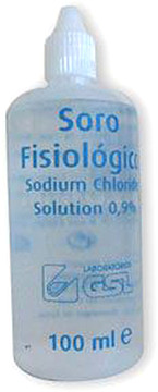 191183510 : Soro Fisiologico 0, 9% 100mlVenda Multiplos:  12 unid.