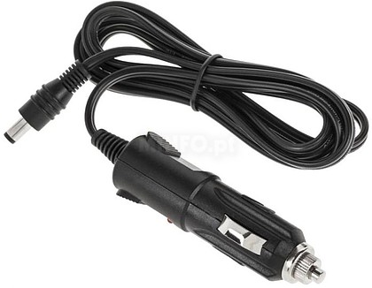 G-CA-ISQ-01 : Cabo Alimentao Ficha Isqueiro 12V C/ Ficha DC 2.1/ 5...