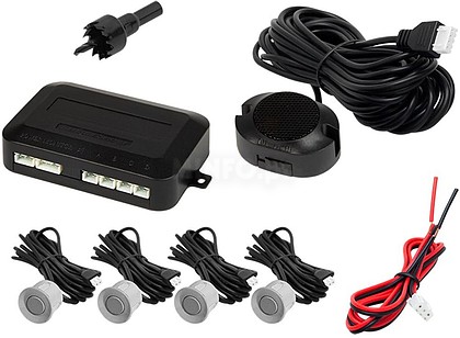 KPS02GR : Kit de Estacionamento C/ 4 Sensores Cinzentos