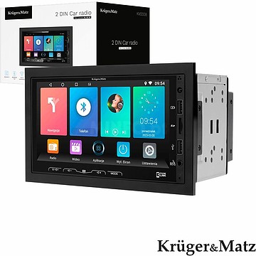 KM2008.1 : Auto-Rdio Android 7’ 4x 45W GPS/ BT/ AUX/ FM C/ Co...