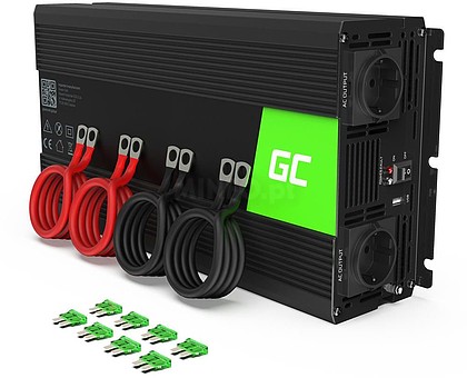 INV27 : Conversor 24V-230V 3000W Onda Modificada GREEN CELL