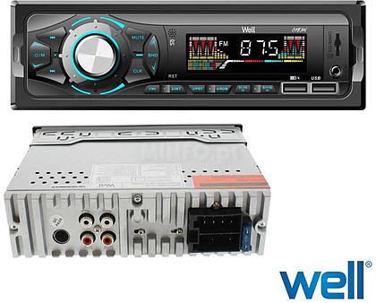G-RADIO-CAR-SHOW-WL : Auto-Rdio Mp3 Wma 4x40W C/ FM/ Aux/ SD/ USB
