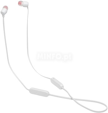T125BTWHT : Auriculares JBL TUNE 125 BT White