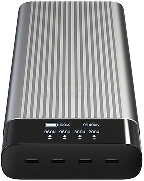 HJ245B : HyperJuice HJ245B - Carregador porttil - USB-C - 27000 mAh...