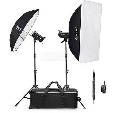 D243431 : Godox KIT SK400II-V (2xSK400II V) Um flash de estdio com ...