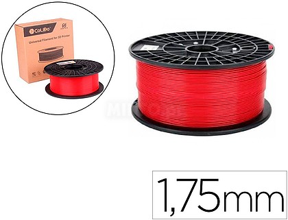 COL3D-LFD017R : FILAMENTO 3D COLIDO ABS PREMIU FILAMENTO 3D COLIDO A...