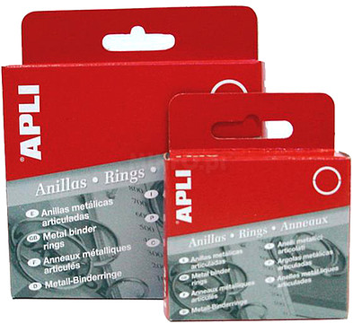 fir-1702 : ARGOLAS METALICAS APLI 455 46MM CX.10 uni.min.venda: 1 x ...