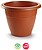 Vaso Redondo 25cm Terracot...