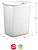 Cesto Roupa Rattan 38L Bra...