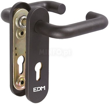85195 MANIVELA DE NYLON PARA PUERTAS CORTAFUEGOS 172X46.5MM