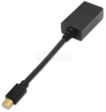 A125-0137 : ADAPTADOR AISENS MINI DISPLAYPORT MACHO A HDMI TIPO A HE...