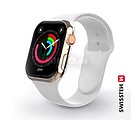 SS54963 : Swissten - Silicone Band for Apple Watch 42-44mm (white)