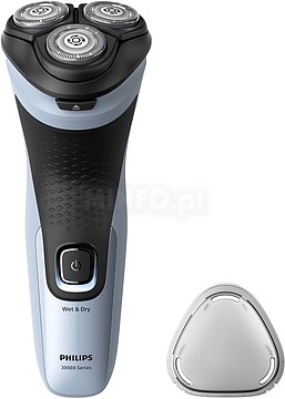 X3003/ 00 : Mquina Barbear Eltrica Shaver 3000X Series Hmido e Se...