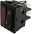 Interruptor duplo c/ aro m...