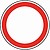 Placa Circular 74cm : Alum...