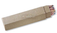 Conjunto de 12 lpis - Castanho