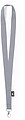 Lanyard Loriet Polister RPET GRAY S/ T