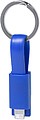 Carregador Sincronizador Holnier Conexão Micro USB e Lightning AZUL S/ T