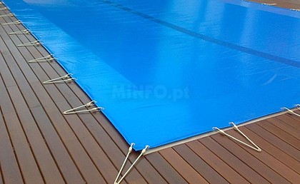 Tela PVC para Cobertura de Piscinas preco por m2 ( tela 650gr, Ilhos...
