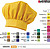 GORRO FRANCÊS CORES : pag....