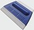 Esptula Rubber 130mm Blue