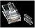 PAQUETE 50 CONECTOR RJ45 C...