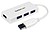 HUB USB 3.0 4 PUERTOS BLAN...