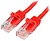 CABLE DE RED 0 5M ROJO CAT...
