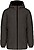 K6152 Parka com capuz de m...
