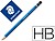 100-HB : 12 x Lapis de gra...