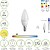 Lampada Led Vela Rosca E14...