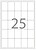 APL1871:  Etiquetas 25x40 ...