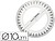 CI01 : 10 x Circulo de pla...