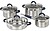 TREM Jata 4PEÇAS-INOX -BC8