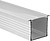 Calha Alumnio 45x33mm Enc...