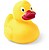 Pato Koldy PVC AMARELO S/ ...