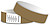 Dourado - Pulseira Tyvek 1...
